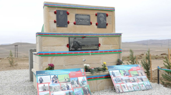 Şəhid jurnalist Məhərrəm İbrahimovun qəbirüstü xatirə bulağının açılışı oldu - VİDEO