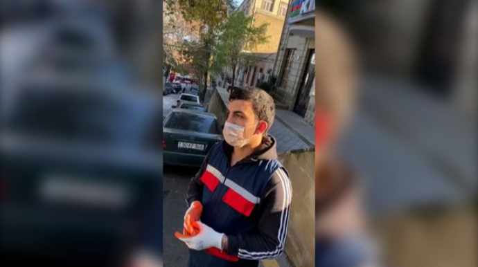 В Баку инфицированный COVID-19 нарушил правила карантина  - ВИДЕО