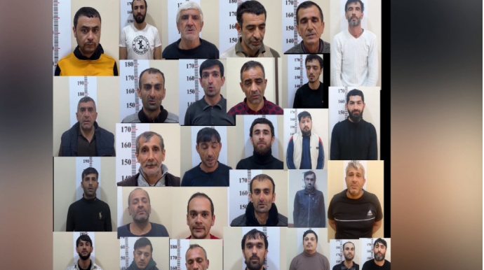 Polis Gədəbəydə əməliyyat keçiddi - 30-dan çox narkotacir saxlanıldı   - FOTO