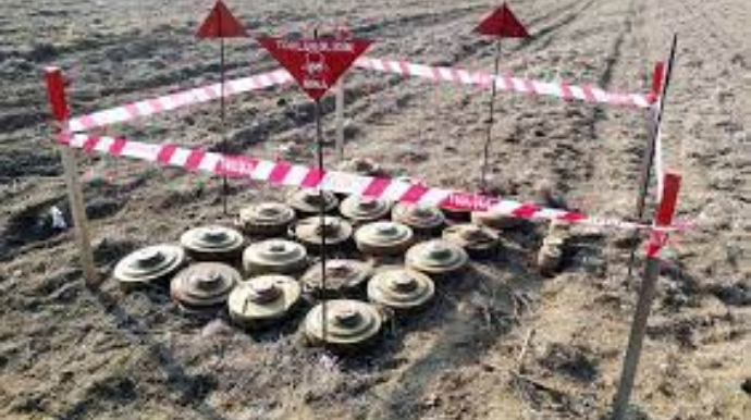 Azad edilən ərazilərdə daha 309 mina aşkarlanıb  - FOTO