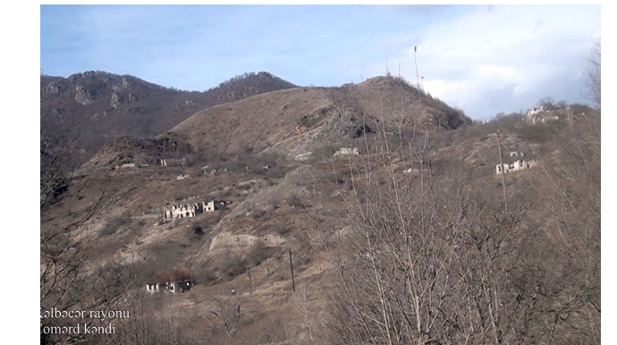 Видео из села Джомард Кельбеджарского  района