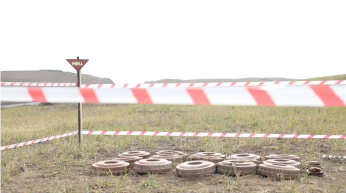 Azad edilən ərazilərdə daha 30 mina aşkarlanıb