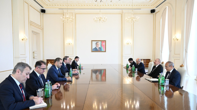 İlham Əliyev Alparslan Bayraktarı qəbul etdi - FOTOLAR 