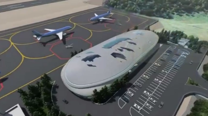 Laçın Beynəlxalq Hava Limanı belə görünəcək - VİDEO 