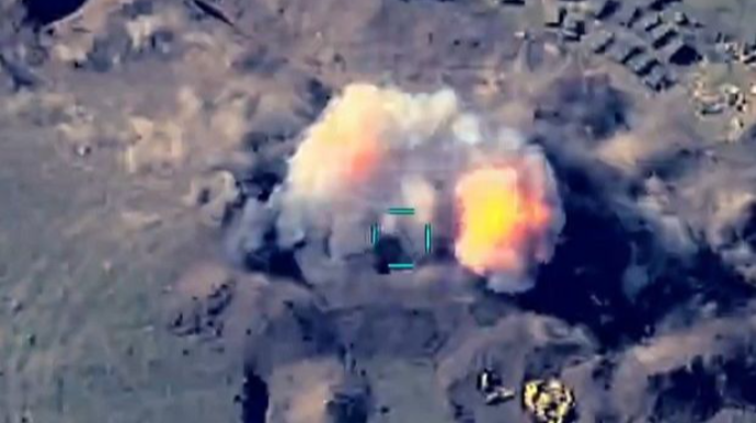 Vətən müharibəsində düşmənə endirilən ilk aviazərbənin təfərrüatı açıqlanıb  - FOTO