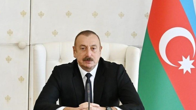 Milli Qvardiyanın Döyüş Bayrağının yeni təsviri təsdiqləndi - FOTO 