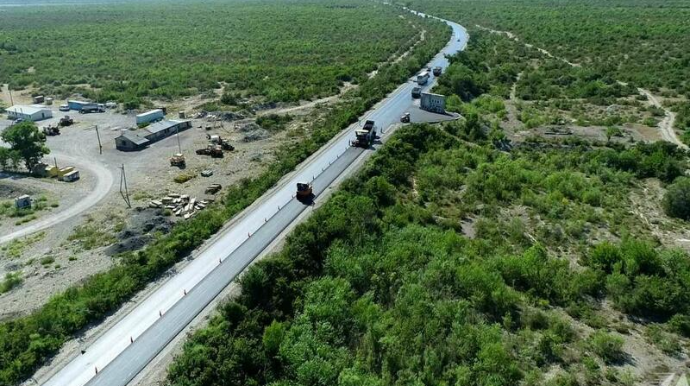Oğuz-Şəki yolu yenidən qurulur    - VİDEO - FOTO