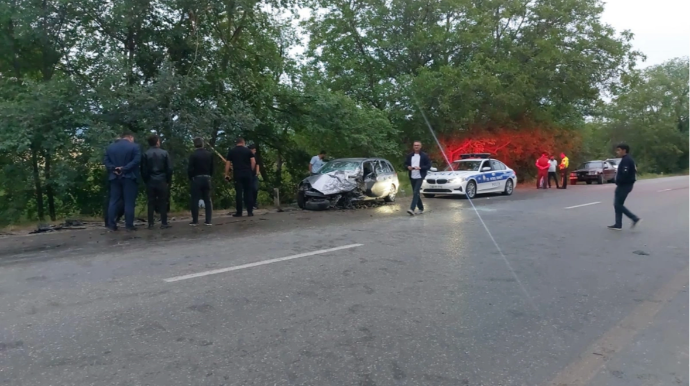 Qubada 2 bacının öldüyü avtoqəzada xəsarət alanların VƏZİYYƏTİ AÇIQLANDI - FOTO