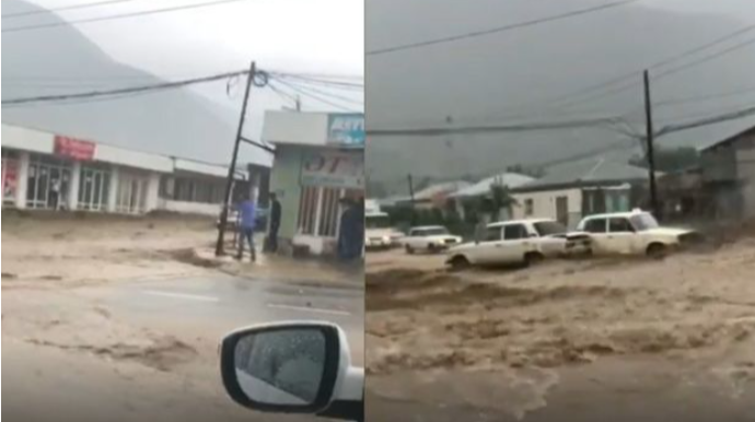 Goranboyda baş verən təbii fəlakətlə bağlı MƏLUMAT 