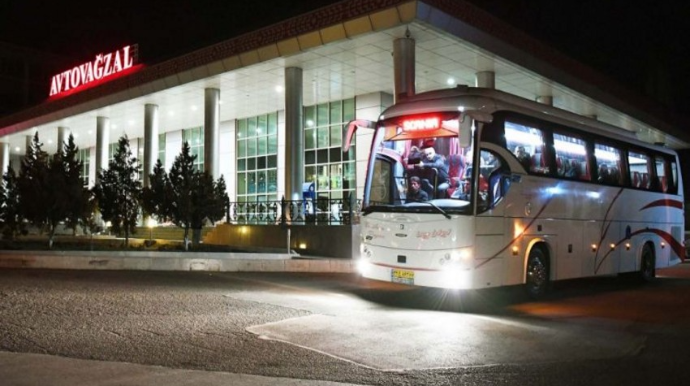 Naxçıvan-Bakı-Naxçıvan avtobus marşrutu fəaliyyətini bərpa edir