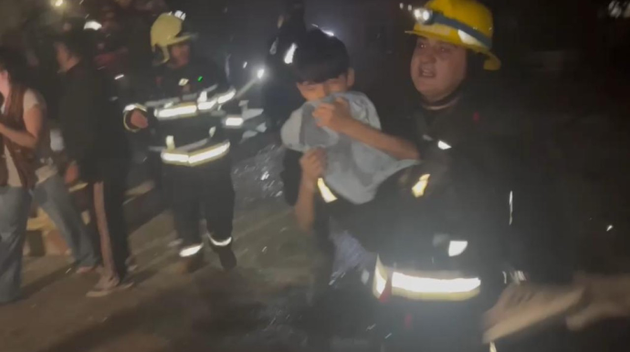 Yanğında zəhərlənənlərin son durumu