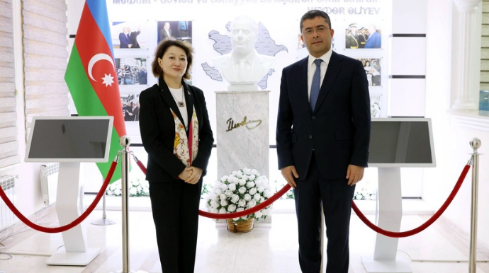 Medianın İnkişafı Agentliyində görüş keçirilib - FOTO