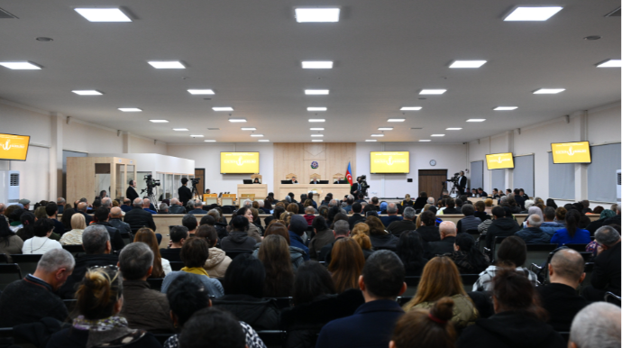 Ruben Vardanyanın məhkəməsində ifadələr dinlənilib - FOTOLAR 