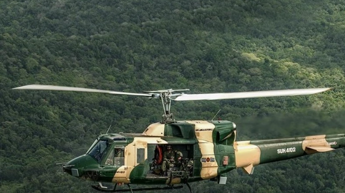 Helikopter xilasetmə əməliyyatı zamanı qəzaya uğradı 