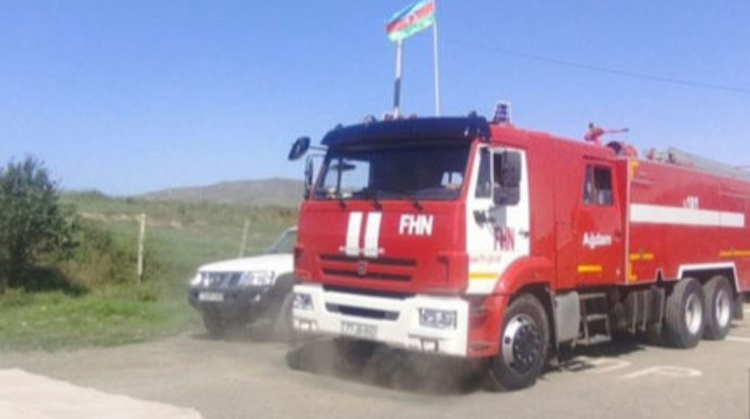 FHN-in 10 avtomobili və 50 nəfərlik heyəti Xankəndiyə yola düşüb - FOTO 