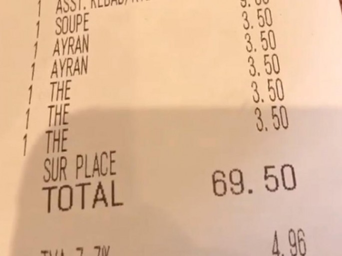 3 ədəd dönər yeyən aktyorlara şok hesab - VİDEO