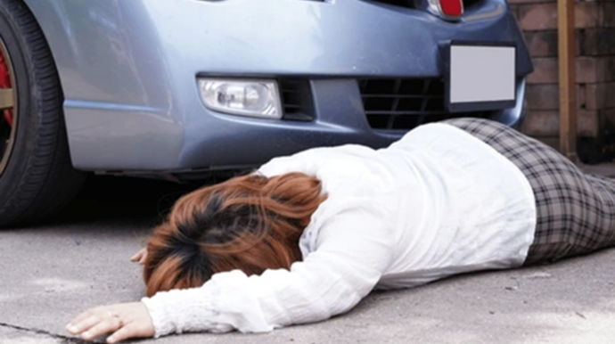 Gəncədə yaşlı qadını maşın vurub 