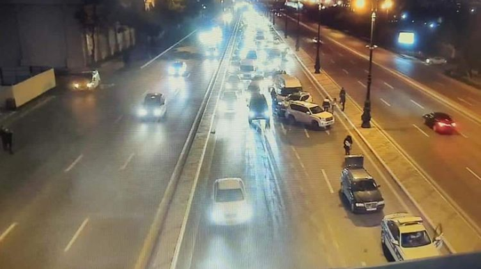 Bakıda qəza sıxlığa səbəb olub   - FOTO