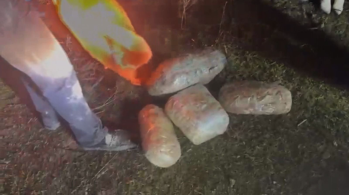 Göyçayda narkokuryerlərə qarşı əməliyyat - 8 nəfər saxlanıldı - FOTO - VİDEO