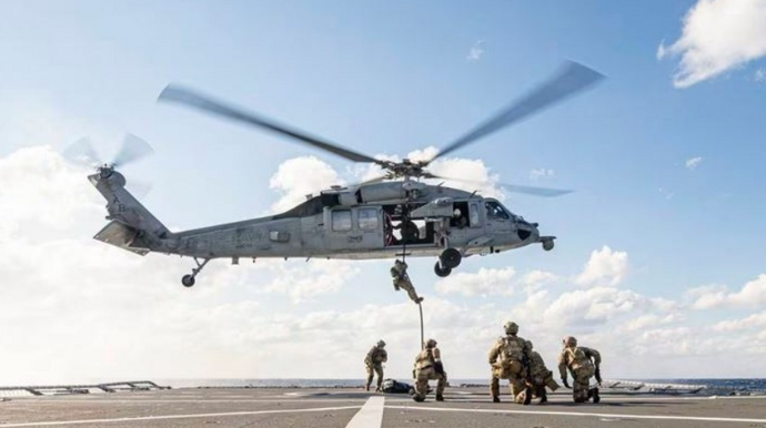 ABŞ-yə məxsus helikopter Kaliforniya sahillərində qəzaya uğrayıb 