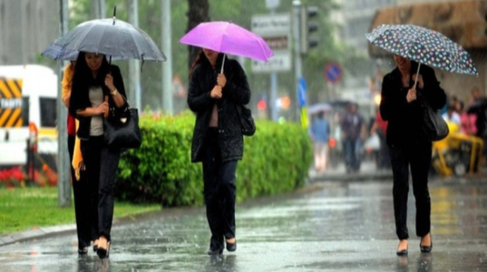 Sabah Bakıya yağış yağacaq - HAVA PROQNOZU 