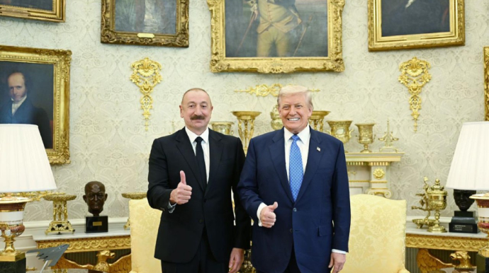 İlham Əliyev ABŞ səfəri ilə bağlı paylaşım etdi - VİDEO