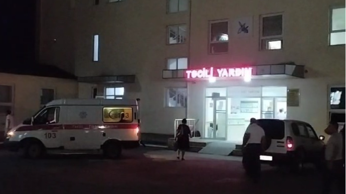 Oğluna xəsarət yetirən atanı polis saxladı 