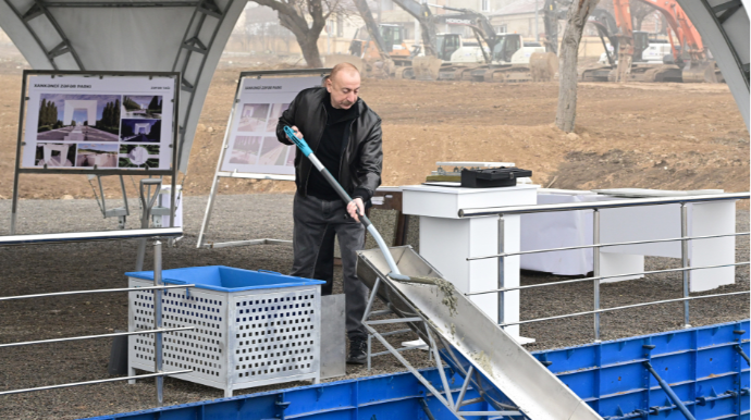 Prezident Xankəndinə getdi - FOTO - YENİLƏNİB