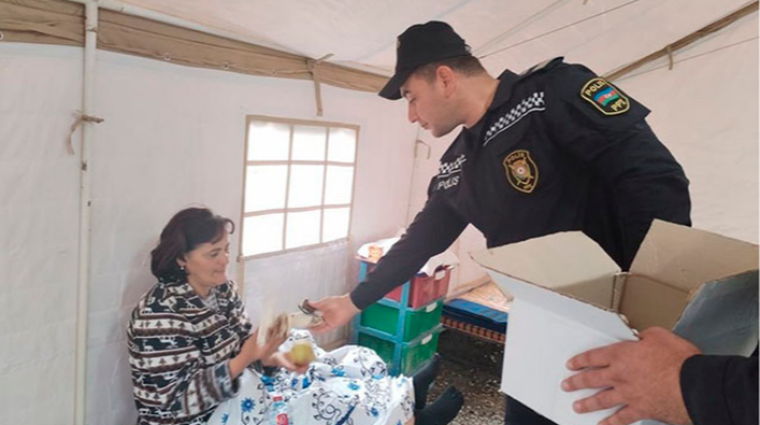 Qarabağın erməniəsilli əhalisi üçün çadırlar quruldu   - FOTO