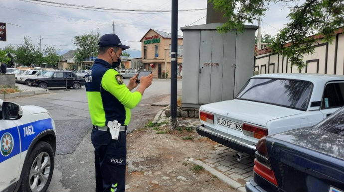 Balakən və İsmayıllıda reyd keçirildi, sürücülər cərimələndi  - FOTO