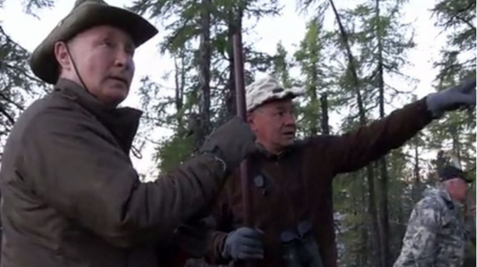 Putinin Tayqada istirahət görüntüləri yayımlandı - VİDEO