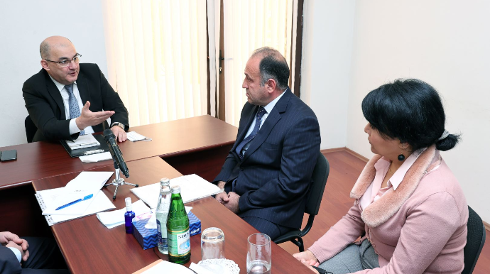 Şahin Bağırov Horadizdə vətəndaşları qəbul edib  - FOTO