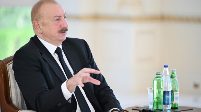 "Birinci Qarabağ müharibəsi zamanı erməni məcburi köçkünü olmayıb" - Prezident