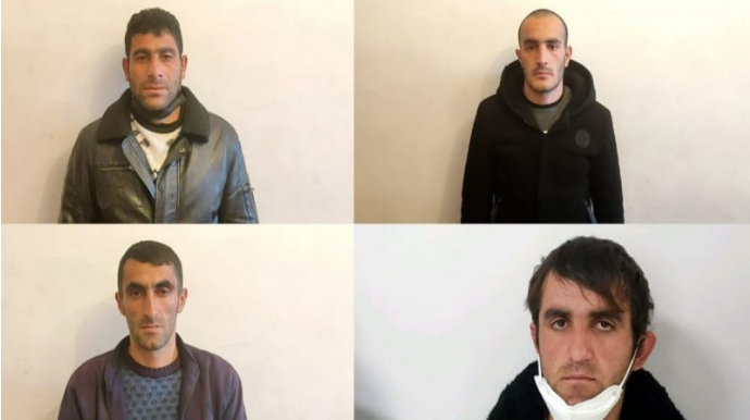 Astarada qohumlardan ibarət dəstədən silahlar aşkarlandı  - FOTO