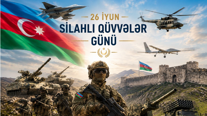 Azərbaycanın şanlı ordusunun tarixi – 26 İyun Silahlı Qüvvələr Günü 