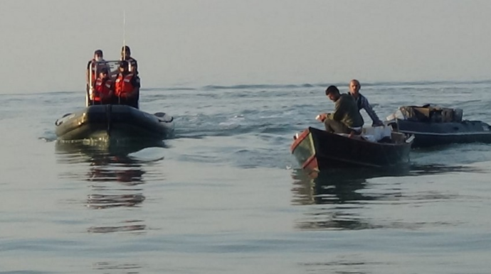 DSX və DTX  Xəzər dənizində əməliyyat keçirib, saxlanılanlar var  - FOTO