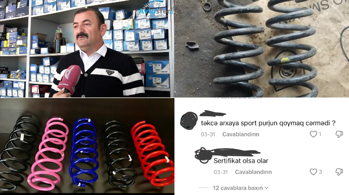 Maşına taxılan sport yaylara görə sürücü cərimə oluna bilər? – AÇIQLAMA  - FOTO