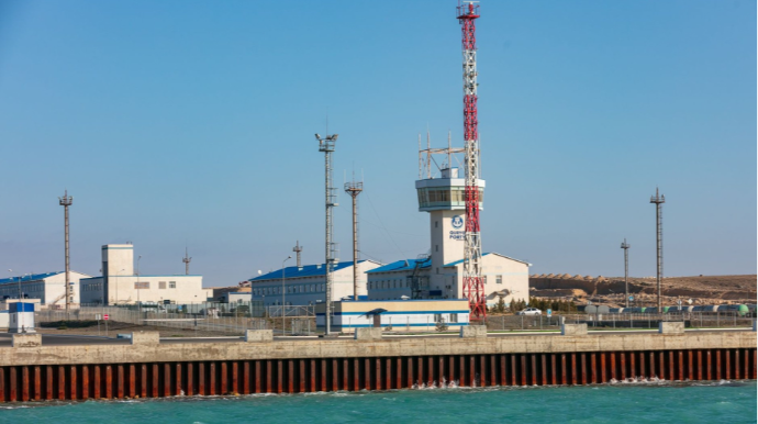 Qazaxıstanın Kurık limanı yükdaşımalar üzrə yeni rekorda imza atıb 