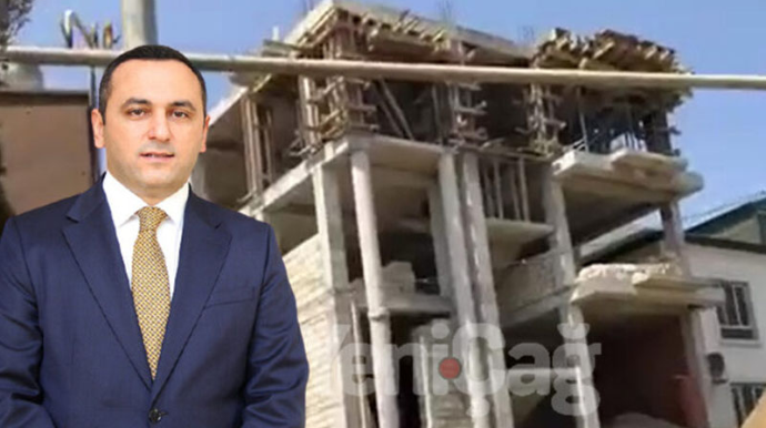 Ramin Bayramlı Bakıda dəbdəbəli villa tikdirir   - VİDEO