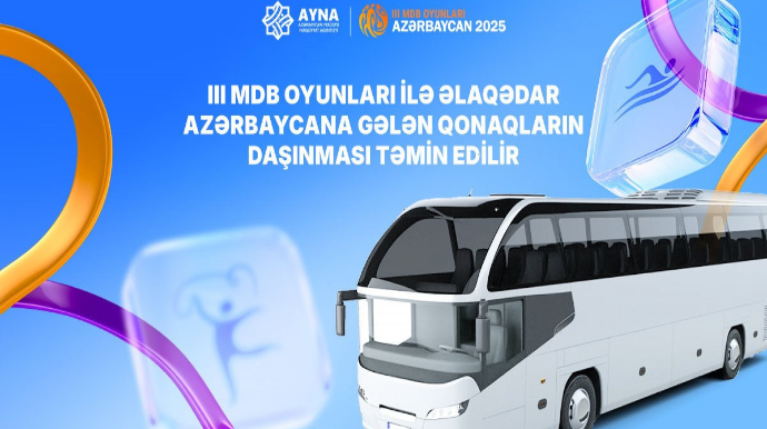 III MDB Oyunları ilə əlaqədar Bakıda avtobuslar gücləndirilmiş rejimdə çalışacaq 