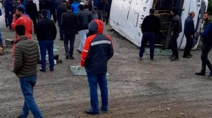 Avtobusun yoldan çıxaraq aşmasına səbəb nə oldu? - YENİ TƏFƏRRÜATLAR  - VİDEO