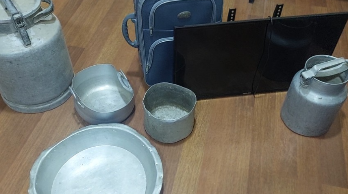 Samuxda silsilə oğurluq etməkdə şübhəli bilinən şəxslər saxlanılıb  - FOTO