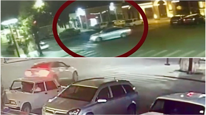 Samuxda “ruçnoy” çəkib avtoxuliqanlıq edən sürücü SAXLANILDI    - VİDEO