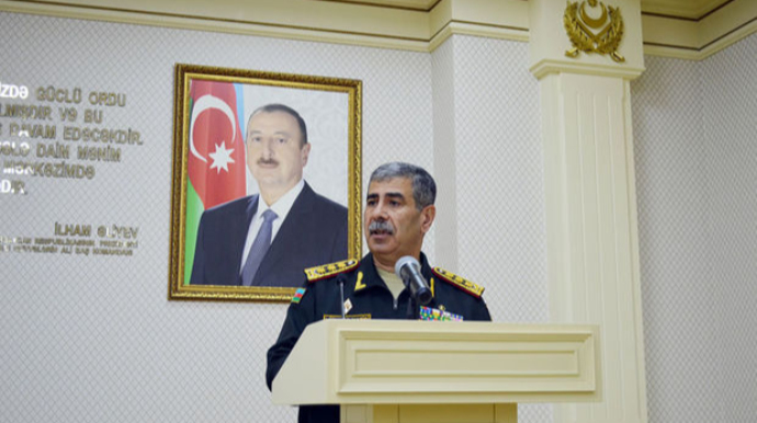 Müdafiə Nazirliyimdə Rusiya sülhməramlıları ilə bağlı müzakirə - FOTO 