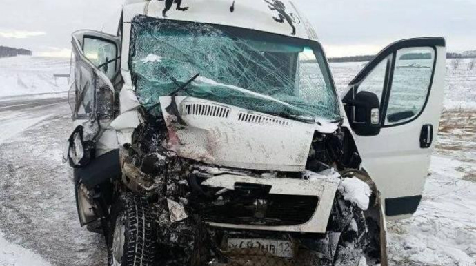 Avtobusla yük maşını toqquşub, 5 uşaq ölüb 