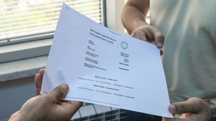 Fevralın 15-dən kimlərin “Peyvənd sertifikatı”  etibarsız sayılacaq?