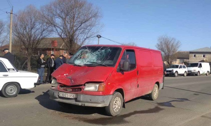 Lənkəranda velosipedçini avtomobil vurub, vəziyyəti ağırdır - FOTO