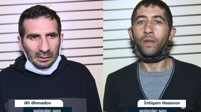 Bakıda narkotik və silah satan şəxslər həbs edildi  - FOTO - VİDEO