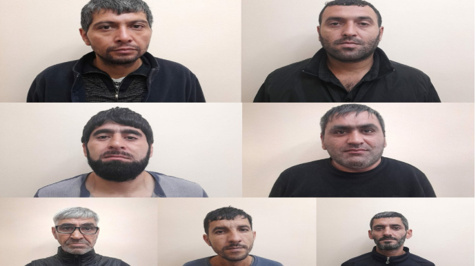 Göyçayda bir gündə narkotikə və oğurluğa görə 7 nəfər saxlanılıb - VİDEO