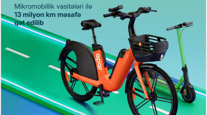 В Баку рост микромобильности измеряется миллионами километров - AYNA 